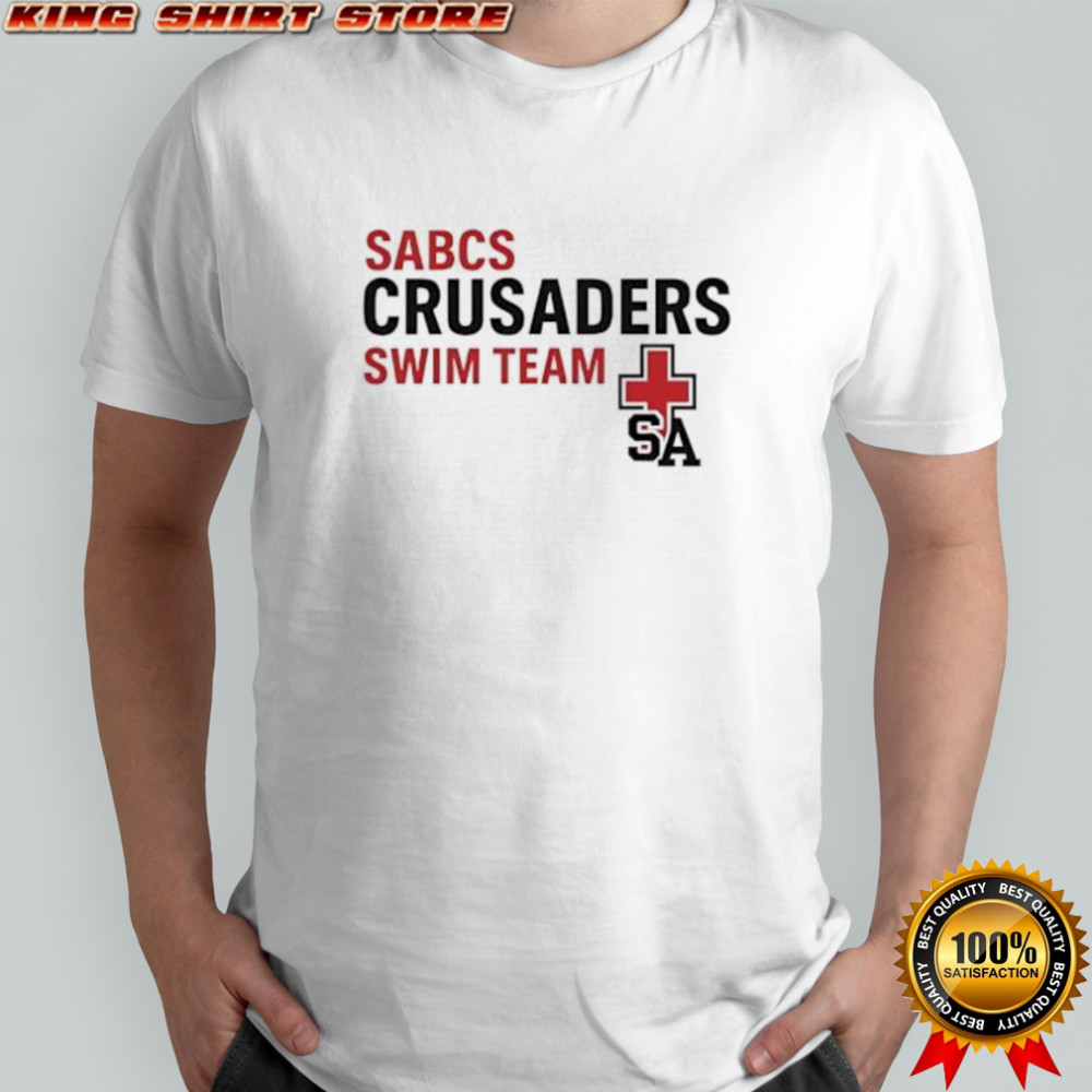 SABCS Crusaders Swim Team shirt