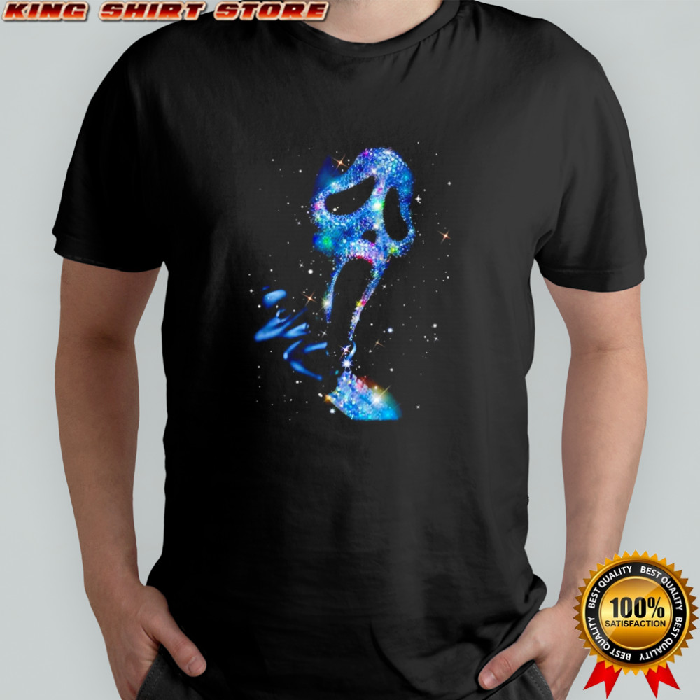 Scream twinkle retro street style Halloween character shirt