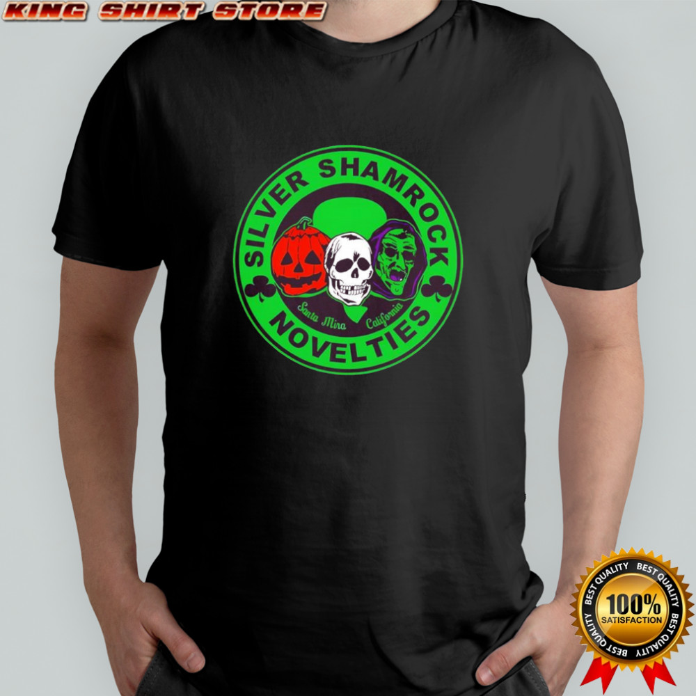 Silver shamrock novelties Halloween character shirt
