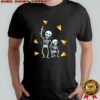 Skeleton candy spooky season anti Trump political Halloween shirt