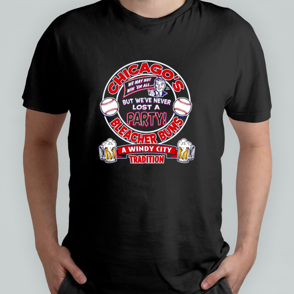Smack Apparel Bleacher Bums Chicago Baseball shirt