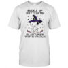 Snoopy Halloween Buckle Up Buttercup You Just Flipped My Witch Switch T-Shirt