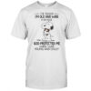 Snoopy The Reason I’m Old And Wise Is Because God Protected Me When I Was Young And Crazy T-Shirt
