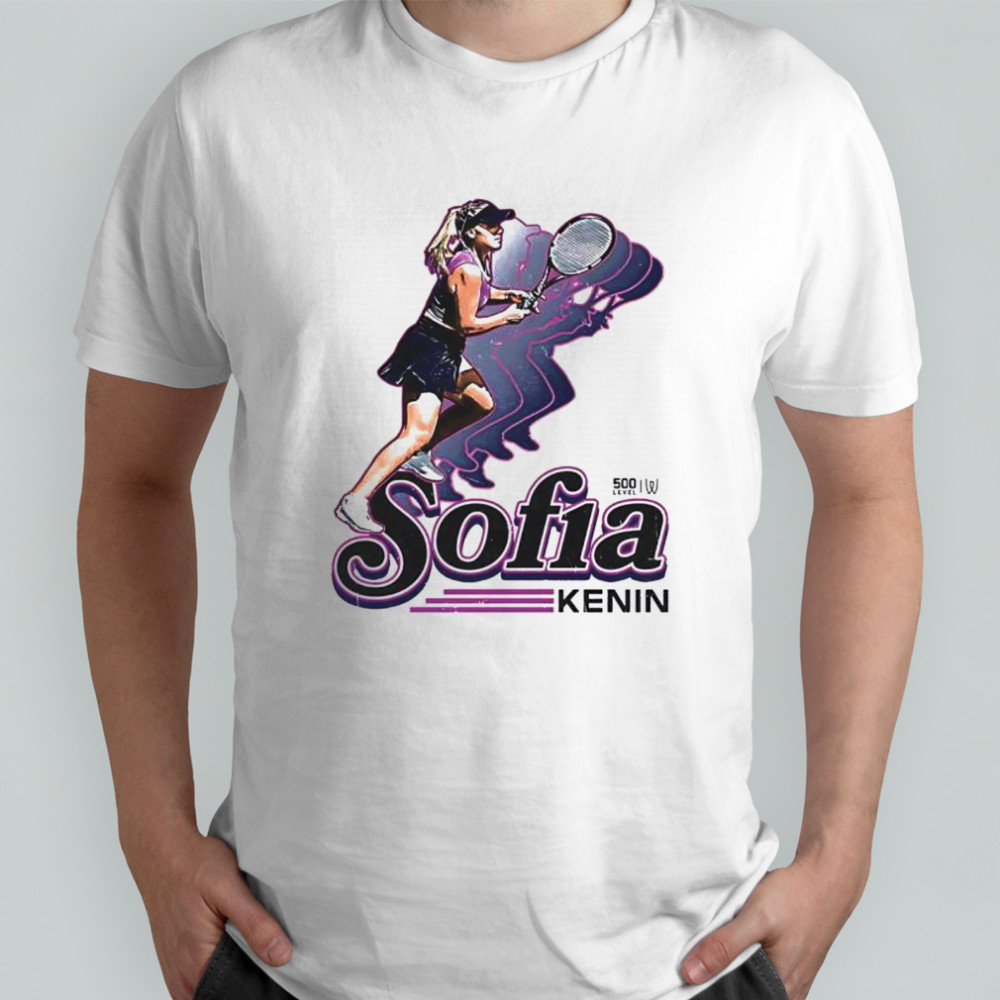 Sofia Kenin Retro American tennis player shirt