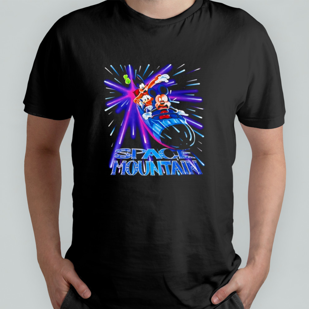 Space mountain Mickey and friends shirt