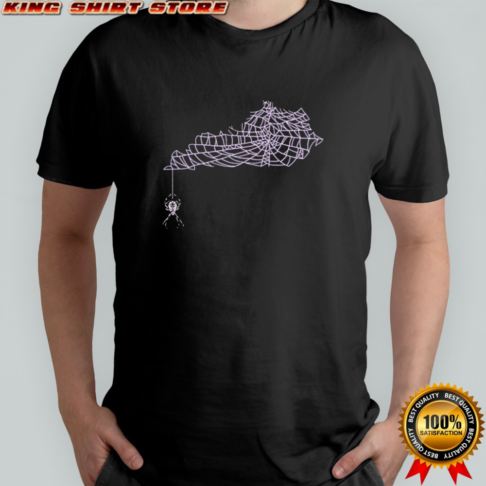 Spider Web Kentucky Shape T-shirt