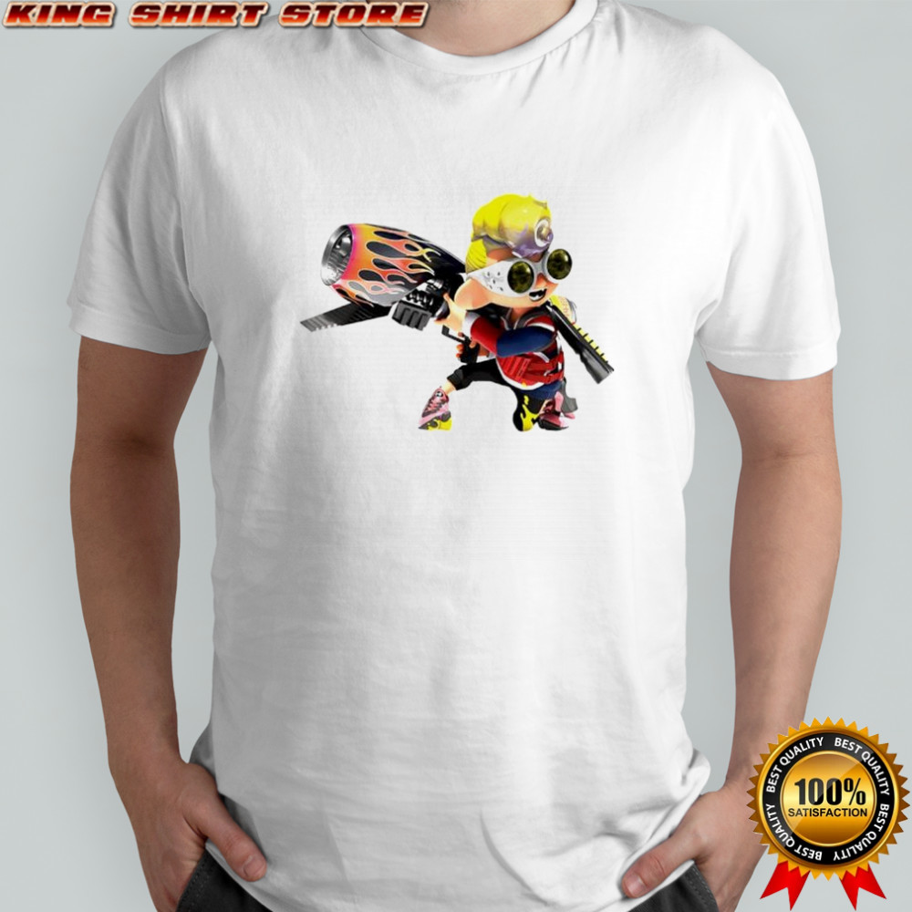 Splatoon Inkling with Heavy Weapon shirt