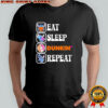 Stitch Eat Sleep Dunkin’ Repeat shirt