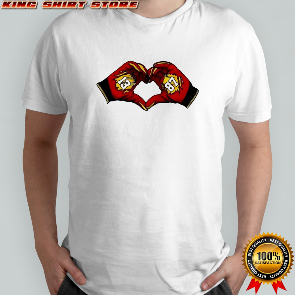 Taylor Kelces engaged love 13-87 shirt
