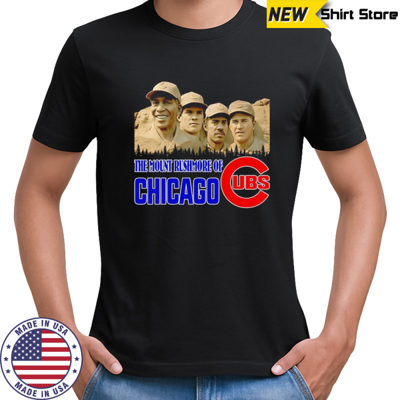 The Mount Rushmore of Chicago Cubs shirt