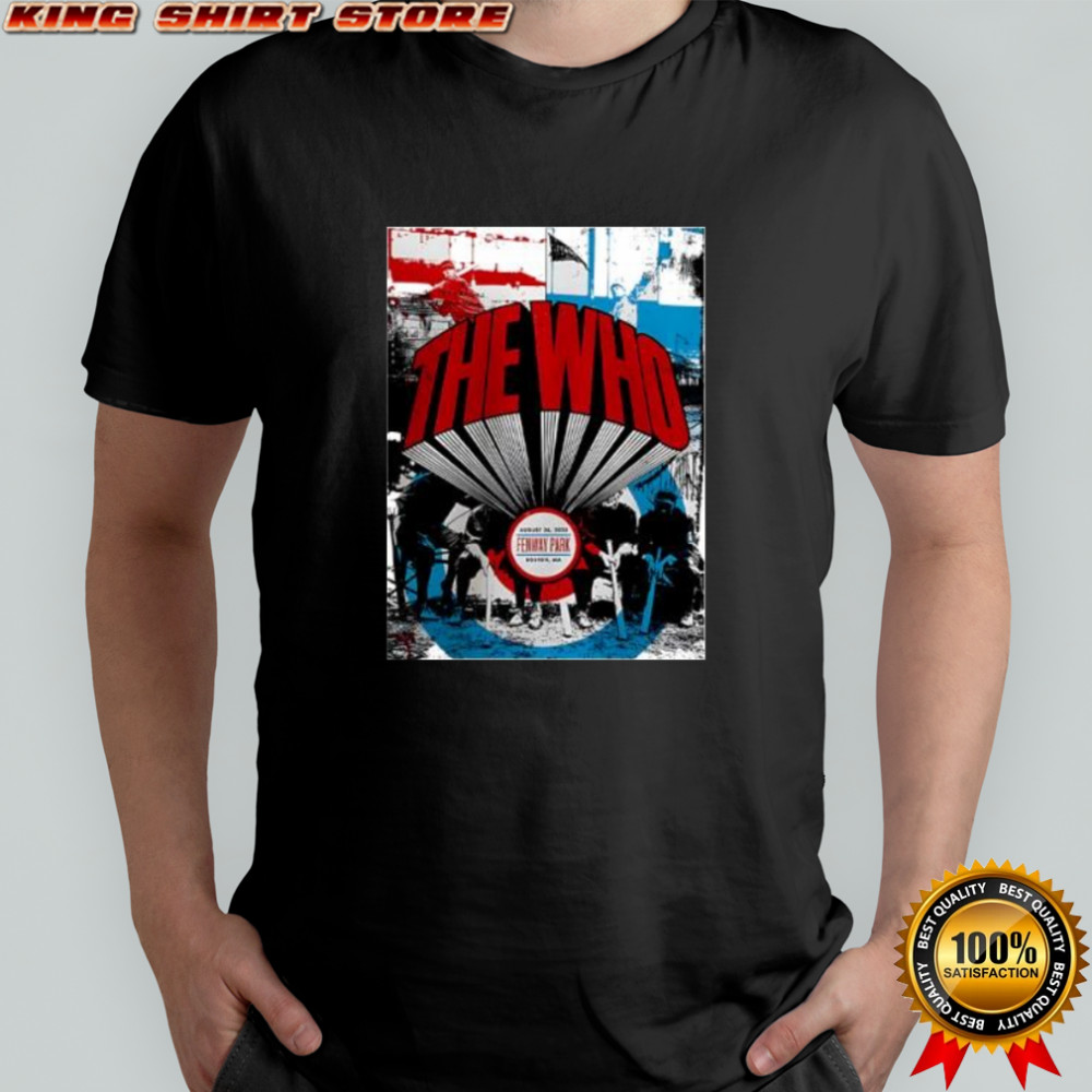 The Who Boston MA 2025 Merch shirt
