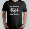 This is how my heart beats Toronto Blue Jays shirt