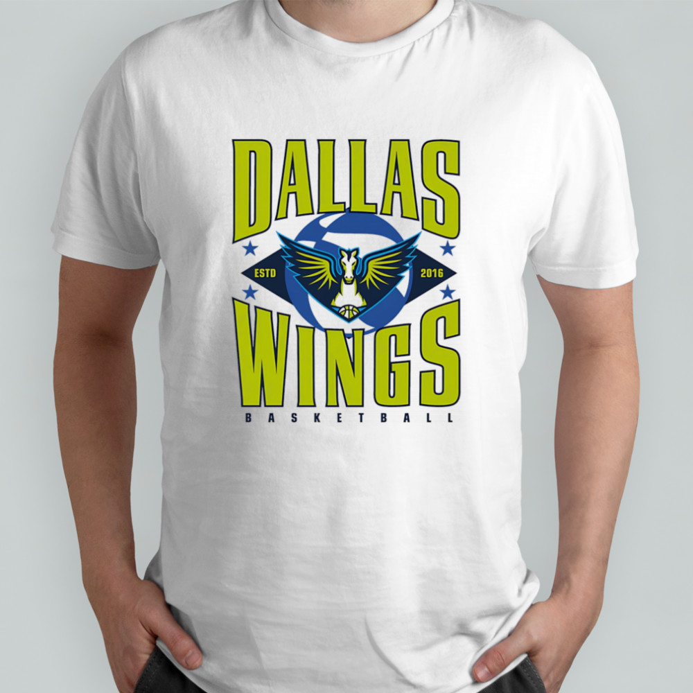 Throwback Dallas Wings basketball estd 2016 shirt