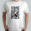 Timberwolves Mascot with Retro Checkered Style Shirt