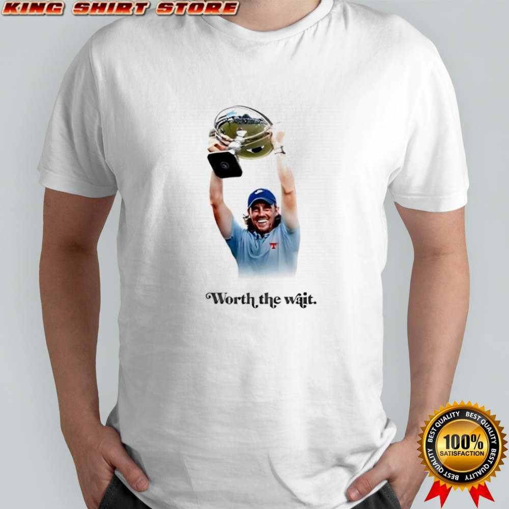 Tommy Fleetwood worth the wait Pga Tour Champion 2025 shirt