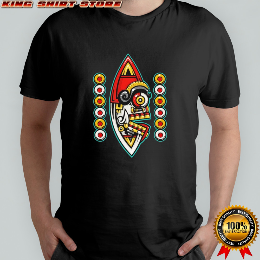 Top Mexica New Year 12 Tecpatl T-shirt