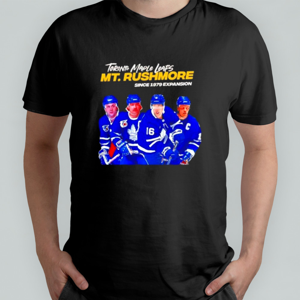 Toronto Maple Leafs Mt Rushmore since 1979 Expansion shirt