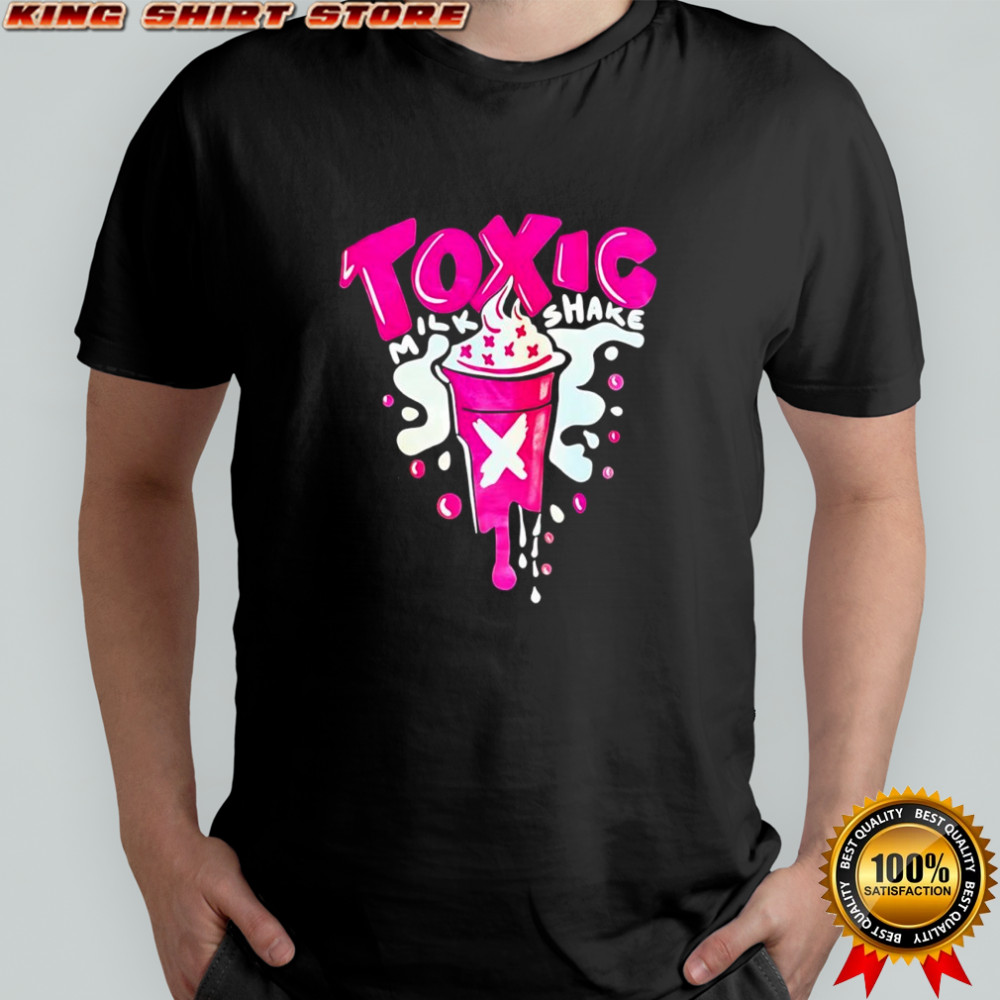 Toxic Burger Milkshake melting sweet graphic shirt
