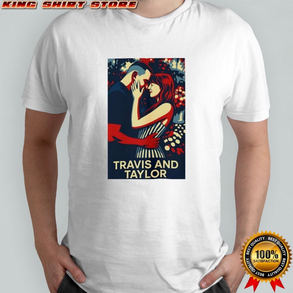 Travis and Taylor Engagement hope shirt