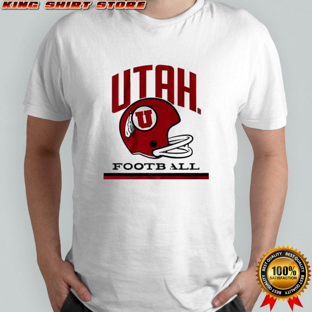 Utah Football Vintage Helmet style 2025 shirt