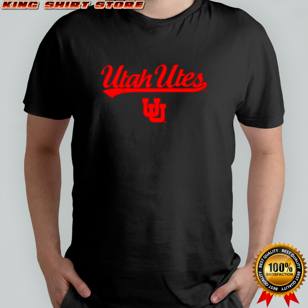 Utah Utes football wordmark logo vintage shirt