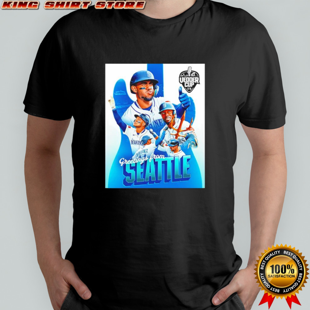 Vedder Cup Greetings from Seattle Mariners shirt