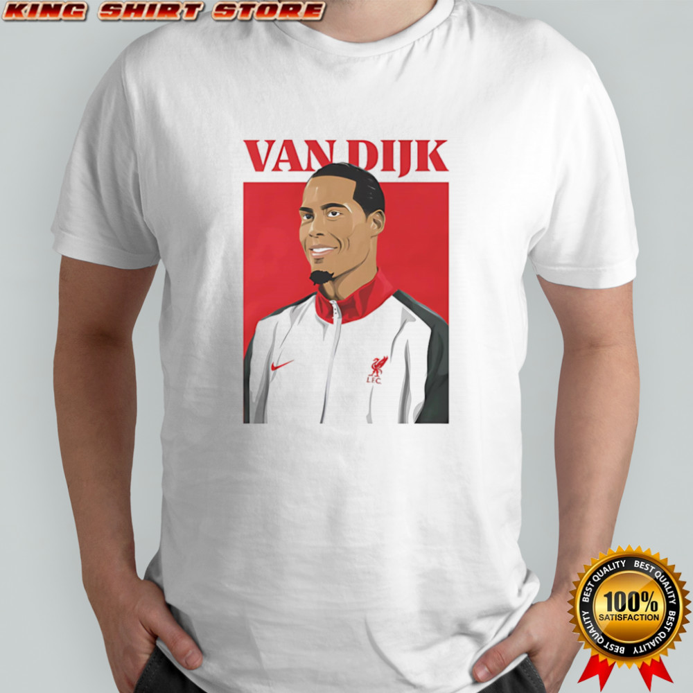 Virgil van Dijk Liverpool graphic shirt