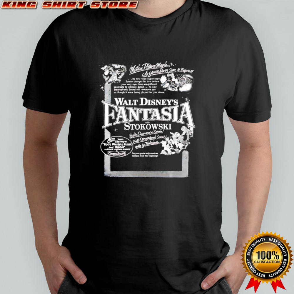 Walt Disney’s Fantasia with Stokowski shirt