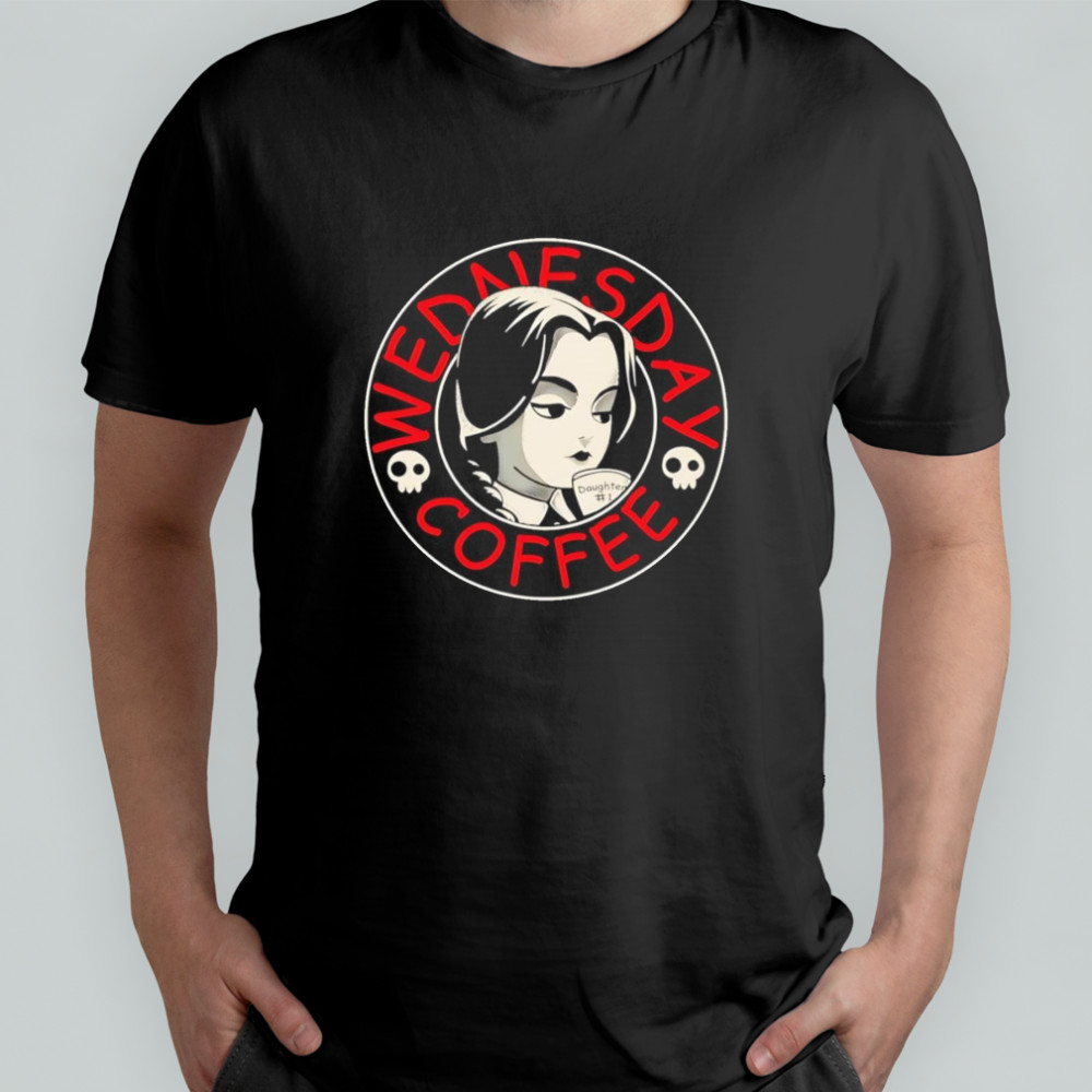 Wednesday Addams Coffee shirt