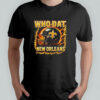 Who Dat New Orleans helmet shirt