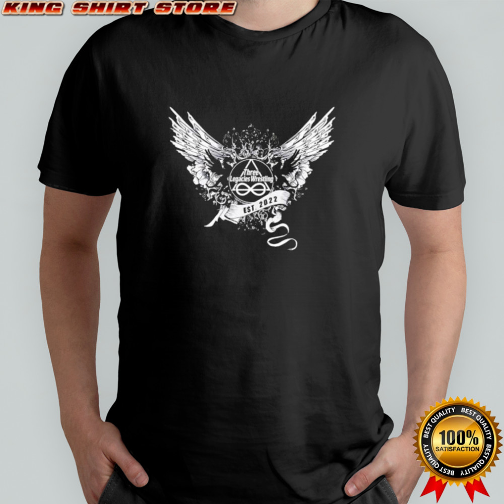Wing Grunge three legacies wrestling shirt