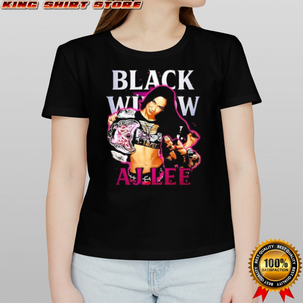 WWE Black Widows Aj Lee shirt