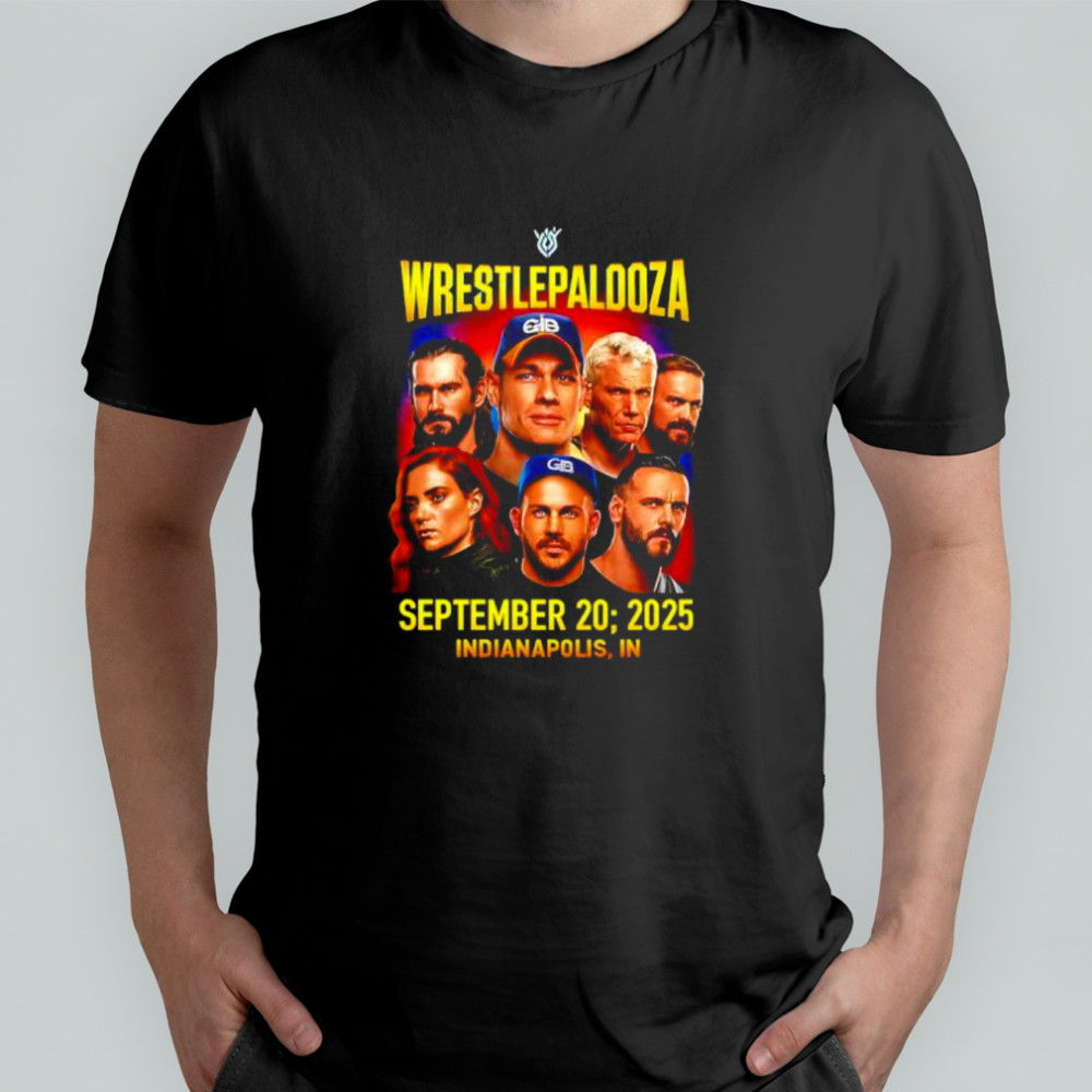 WWE Wrestlepalooza 2025 shirt