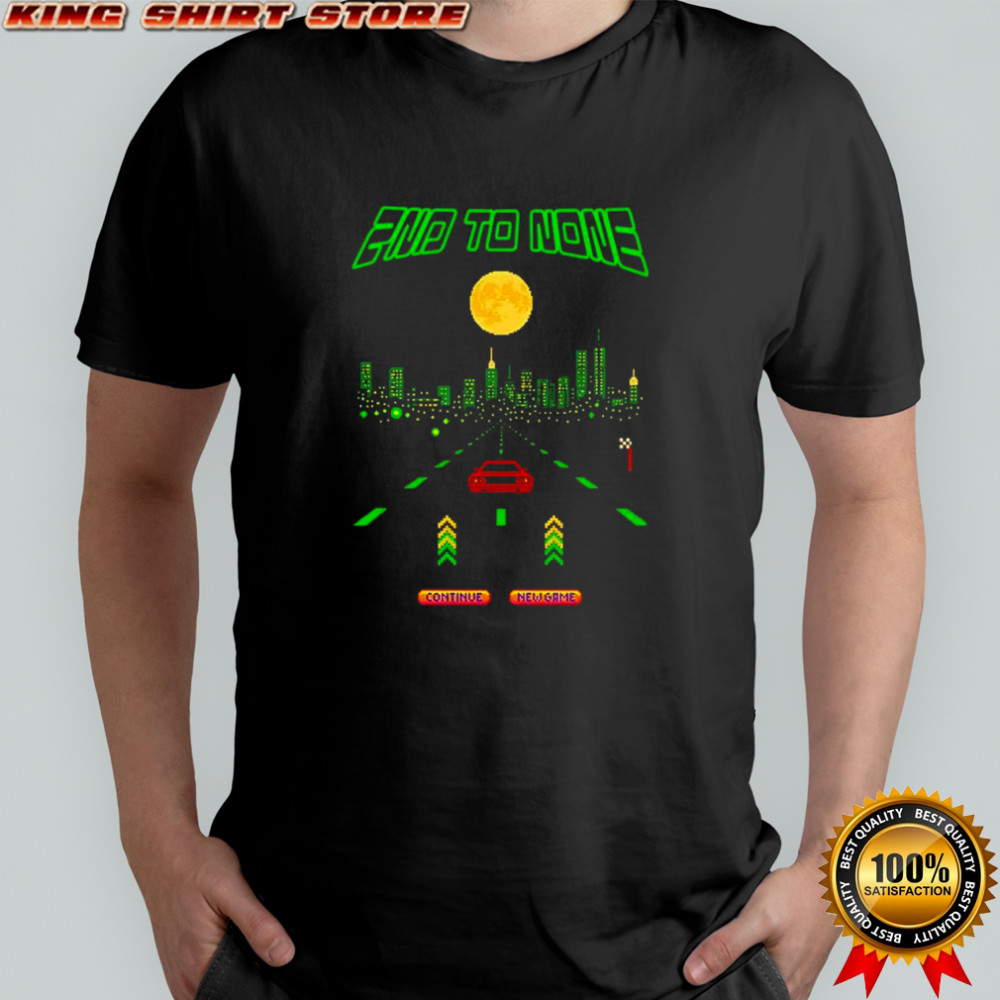 2nd to none play the game pixel style shirt