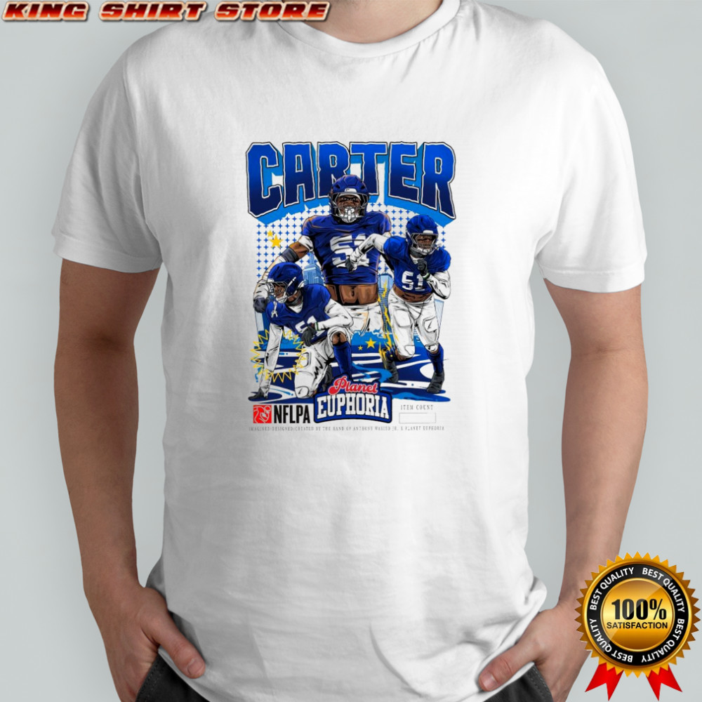 Abdul Carter New York Giants NFLPA 2025 Shirt