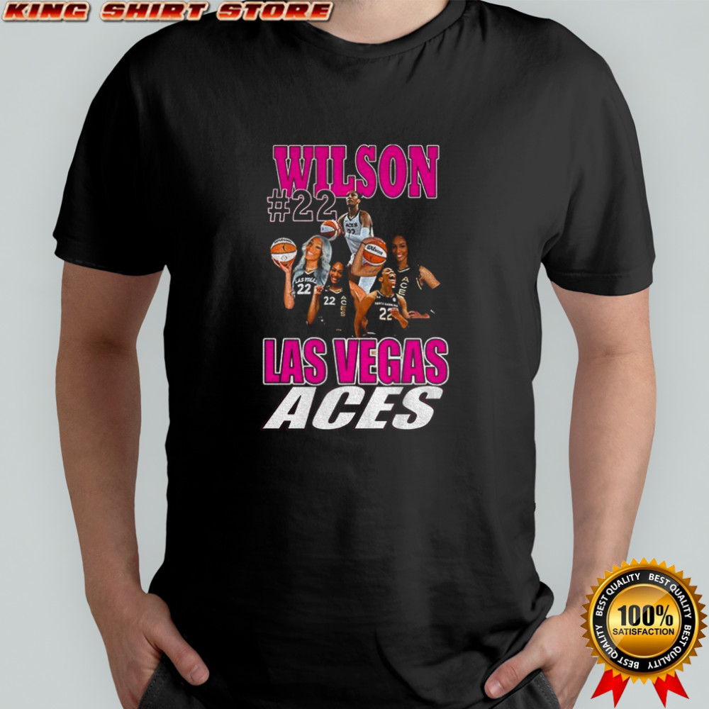 Aja Wilson #22 Aces basketball player graphic shirt