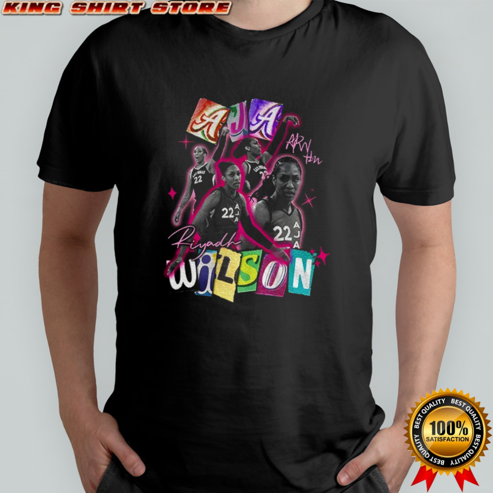A’ja Wilson Las Vegas Aces star graphic shirt