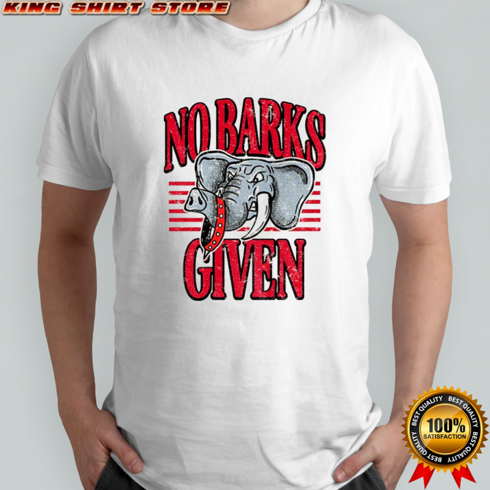 Alabama Crimson Tide beats Georgia Bulldogs 24-21 no barks given shirt