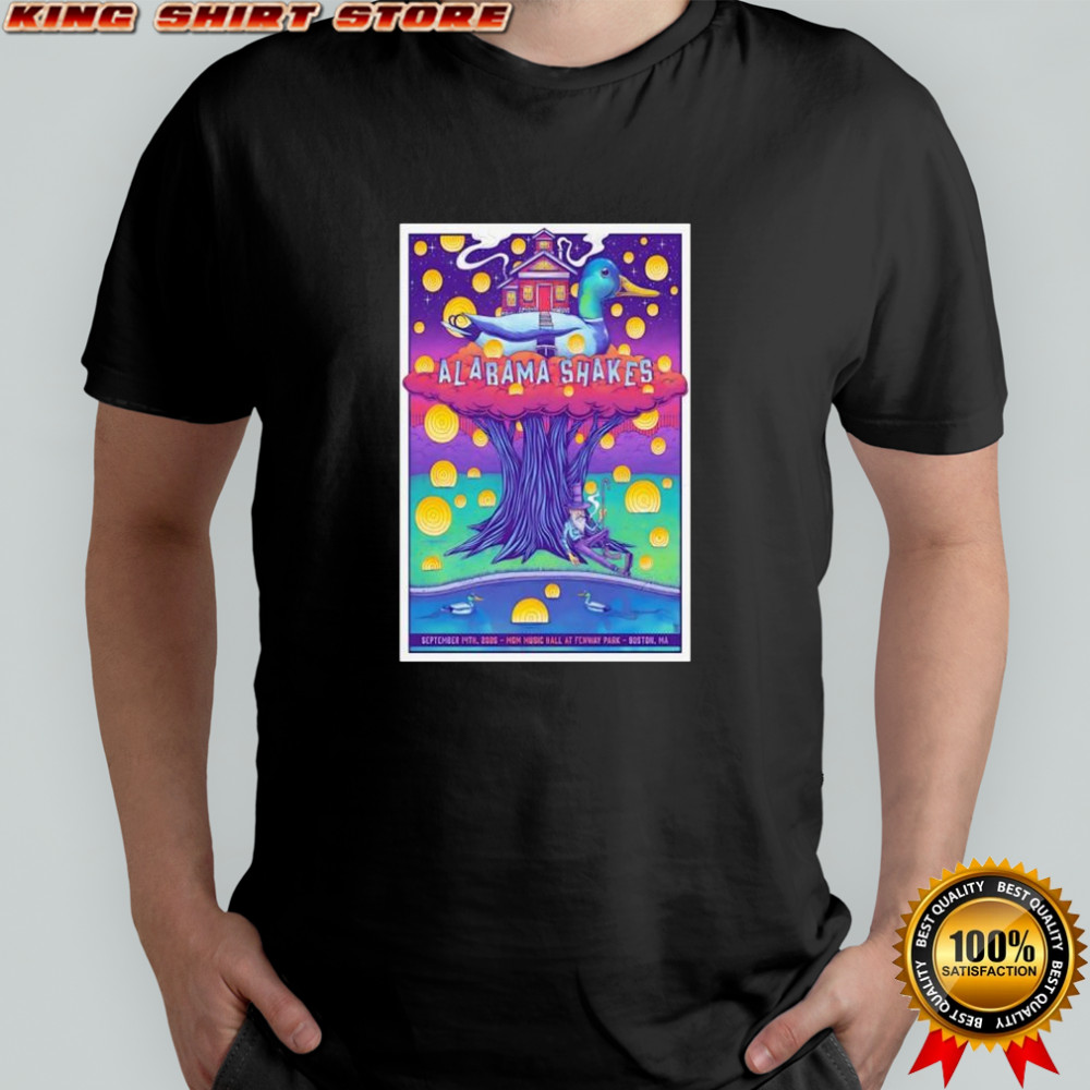 Alabama Shakes Boston Massachusetts poster shirt