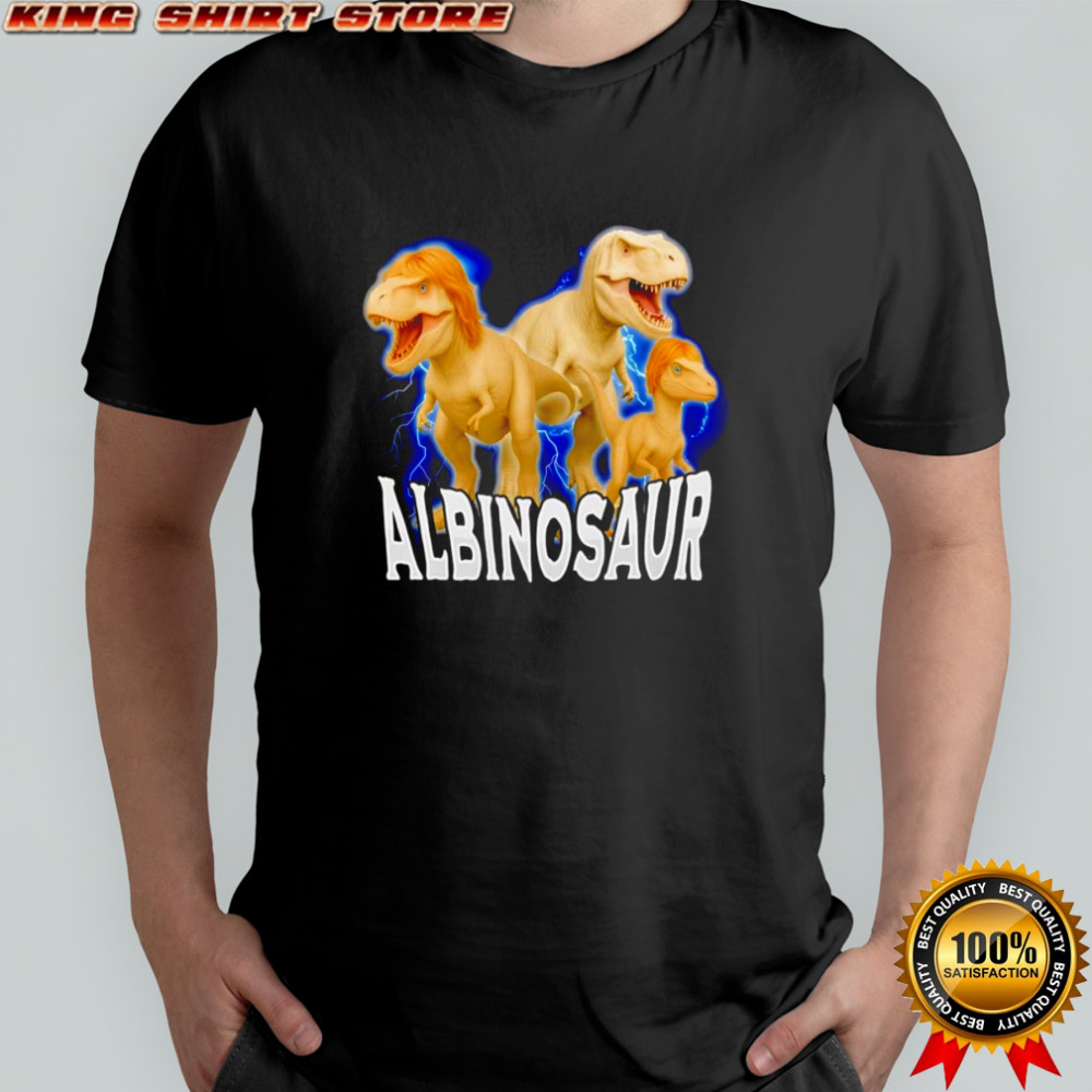 Albinosaur graphic shirt