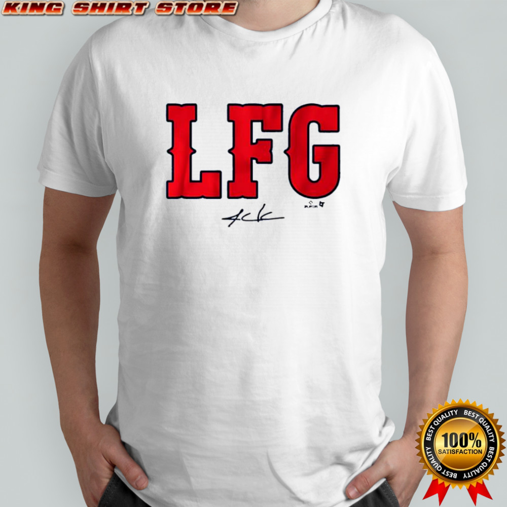 Alex Cora LFG signature shirt