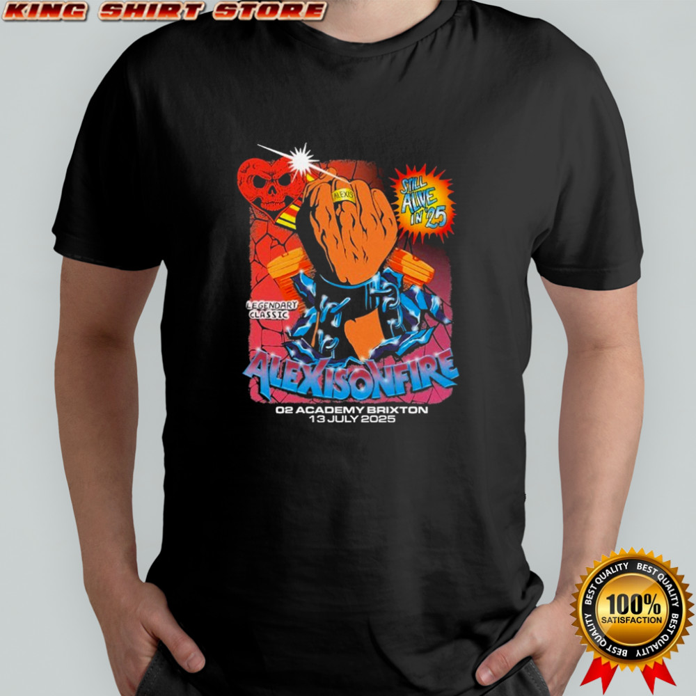 Alexisonfire Legendary Classic 02 Academy Brixton 2025 First T-shirt Alexisonfire Legendary Classic 02 Academy Brixton 2025 First T-shirt