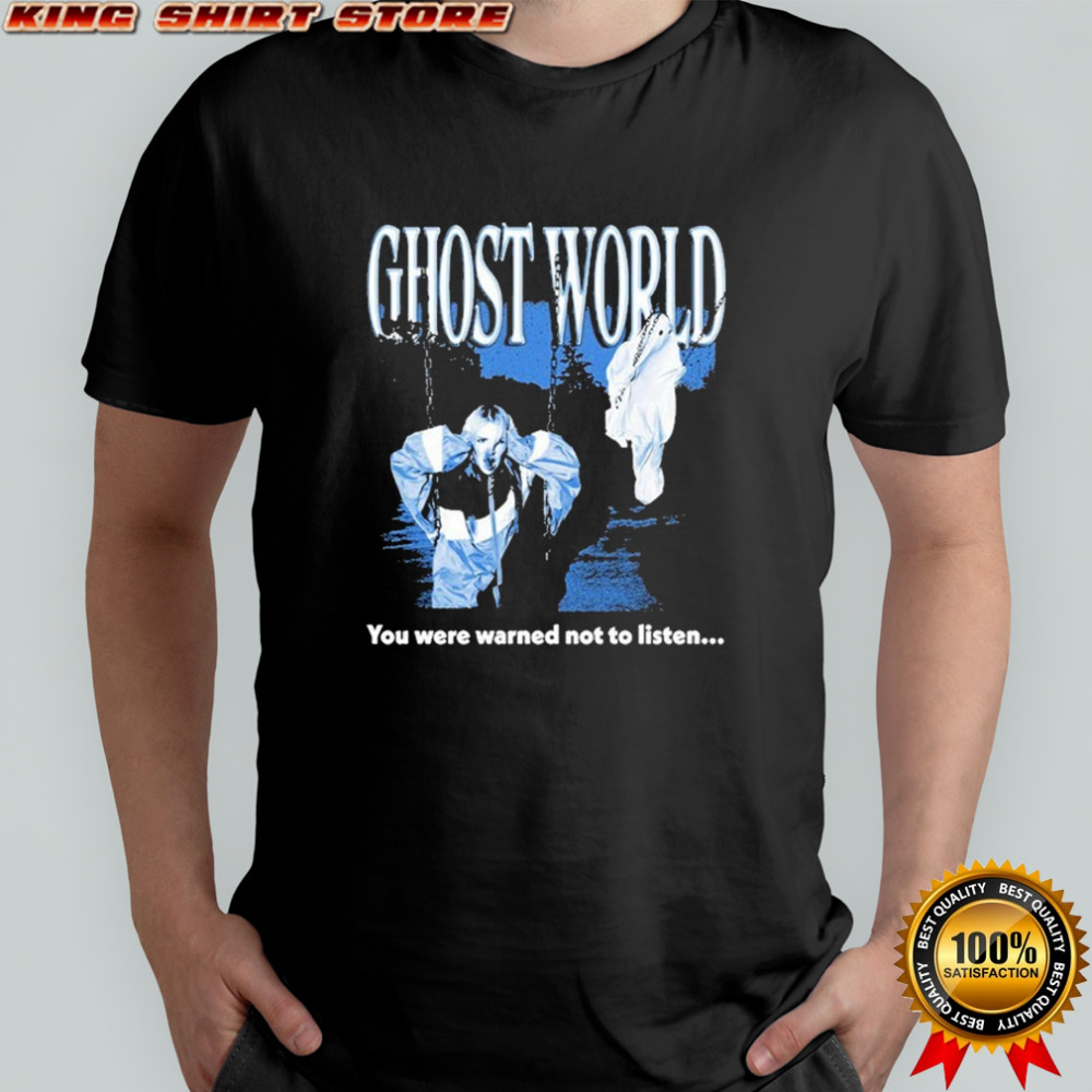 Alison Wonderland Ghost You Were Warned Not To Listen T-shirt Alison Wonderland Ghost You Were Warned Not To Listen T-shirt