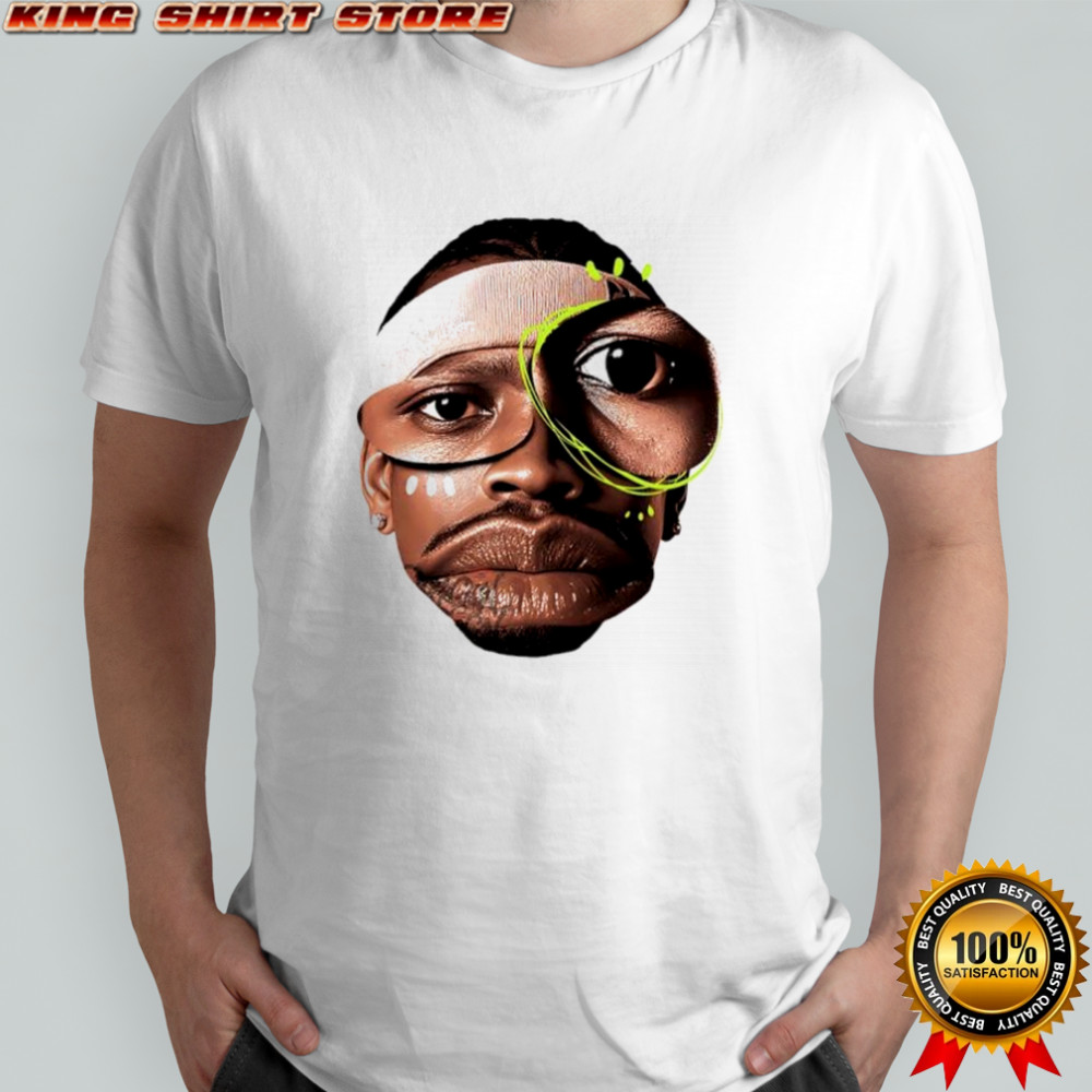 Allen Iversonbasketball the answer big head shirt