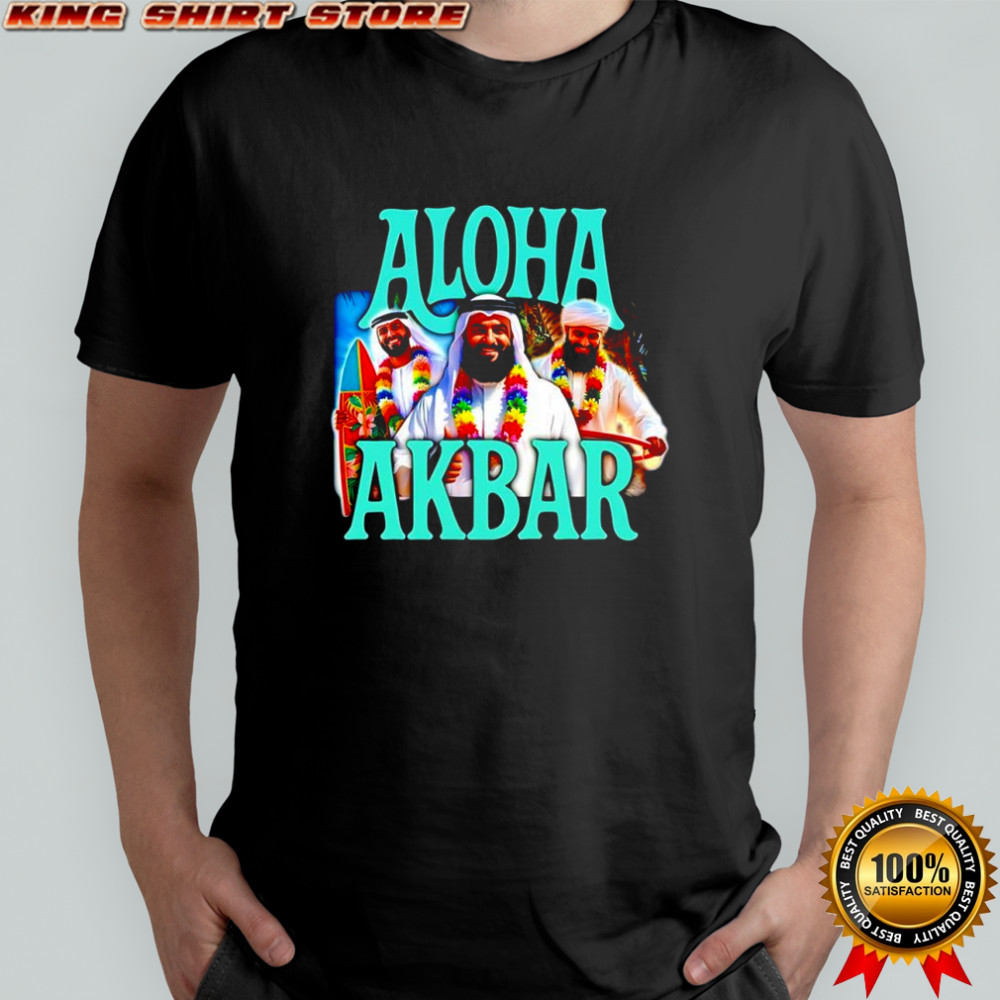 Aloha Akbar graphic shirt