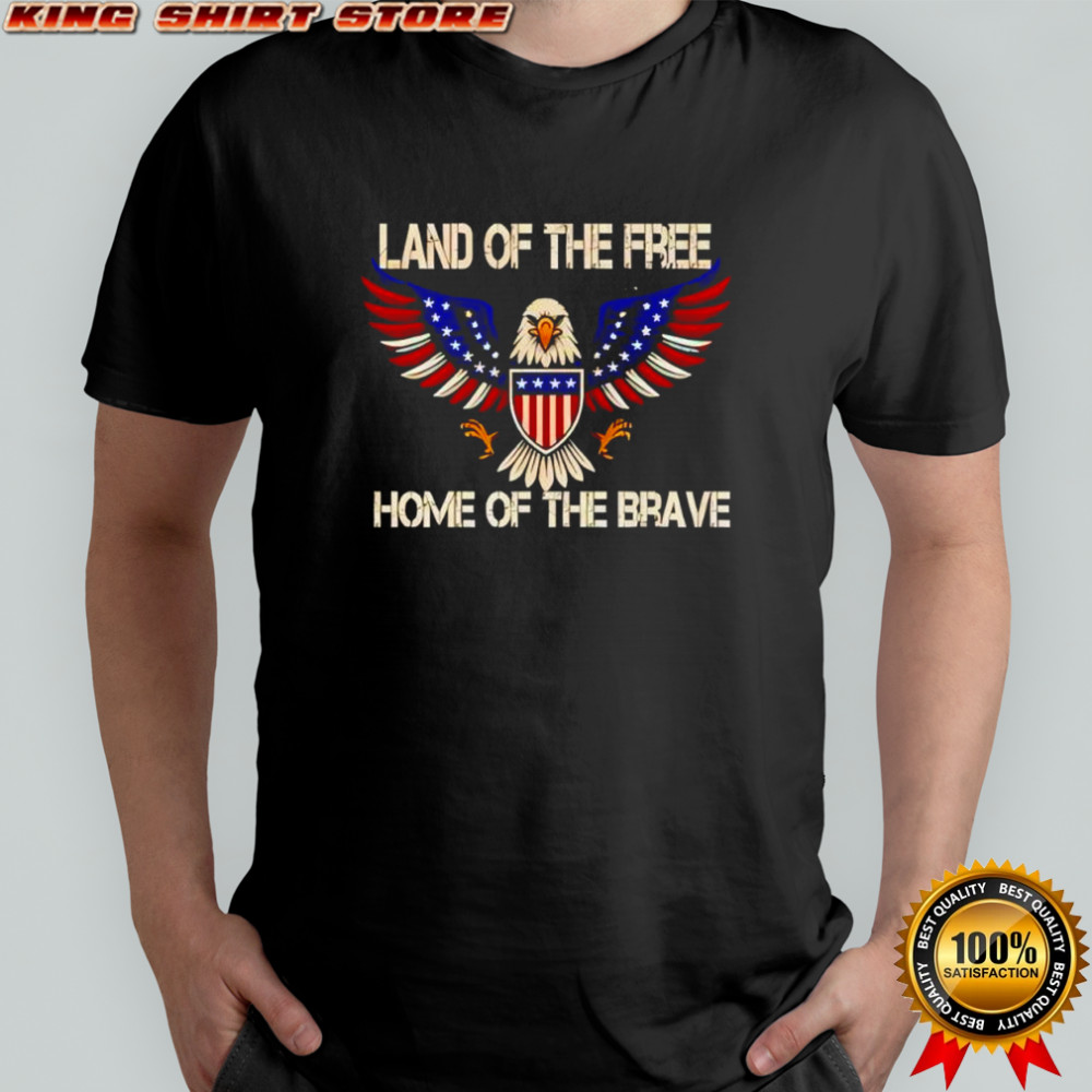 America Tyler Robinson Land of The Frees Home of The Brave shirt