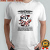 American Ghost i am a grumpy woman i am who i am i have anger issues thin patience shirt