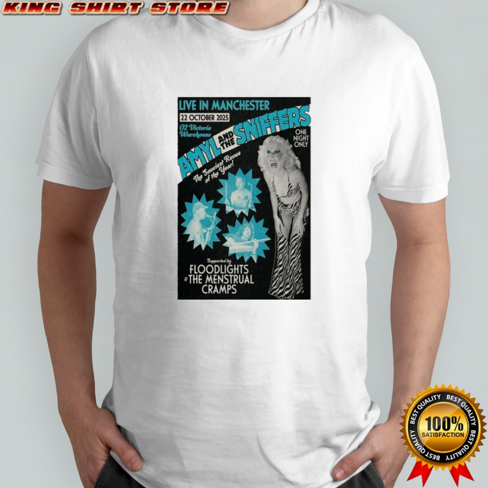 Amyl And The Sniffers Manchester UK Oct 22 2025 T-shirt