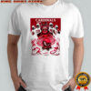 Arizona Cardinals vs New Orleans Saints NFL skeleton prophesy graphic shirt