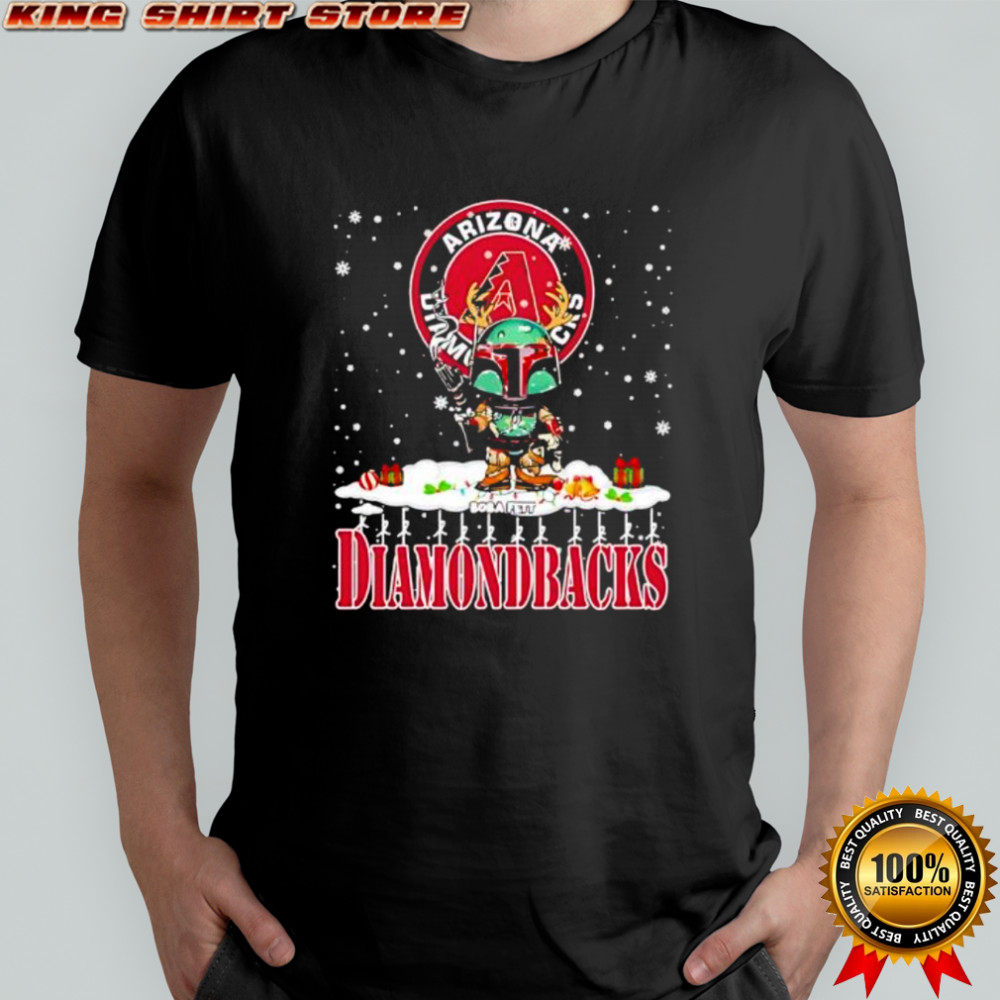 Arizona Diamondbacks Boba Fett Star Wars Christmas shirt